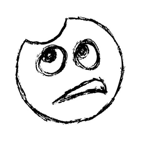 vector hand drawn illustrationのイラスト素材