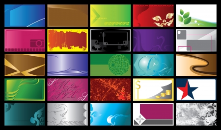 Business Card Templateのイラスト素材