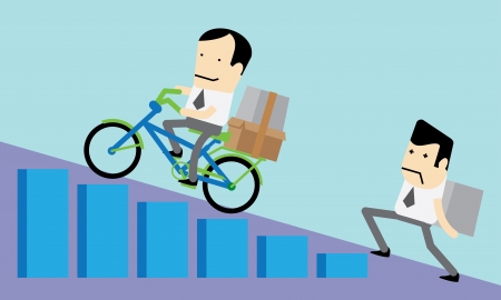 Attempt to Success; Way Up Highのイラスト素材