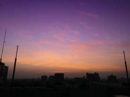 Terrace viewの素材