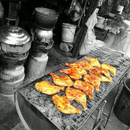 Grilled chickenの素材