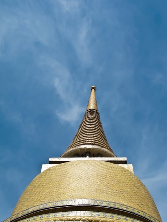 Pagoda at Wat Ratchabophit is a Buddhist temple located in Bangkok , Thailand . The temple was built during the reign of King Chulalongkorn (King Rama V).の写真素材