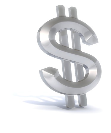 Chrome dollarの写真素材