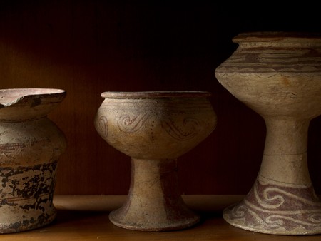 Ancient pottery of Ban Chiangの写真素材