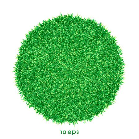 Vector - Green grass background illustrationのイラスト素材