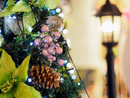 Christmas holiday background. Merry Christmas and happy New Year.の写真素材