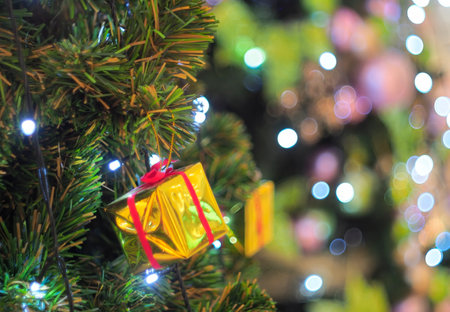 Christmas holiday background. Merry Christmas and happy New Year.の写真素材