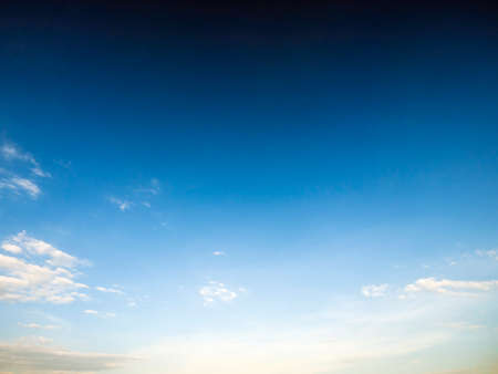 gradient sky background and have space to write messages.の写真素材