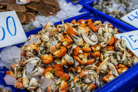 seafood market in Naklua near Pattaya