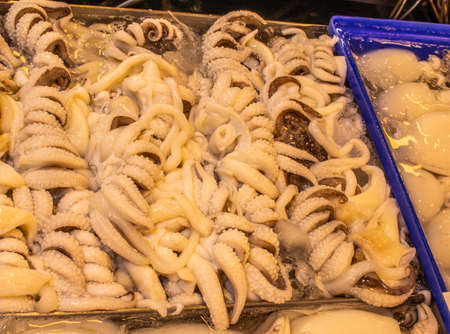 seafood market in Naklua near Pattaya