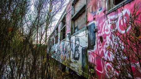 Raeren an abandoned train station in Belgium