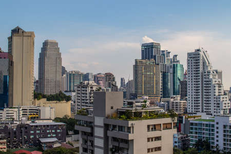 view to the cityscape of Bangkokのeditorial素材