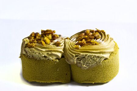 butter choc swirl bread in thailandの写真素材