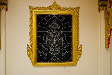 design arts is gentle can meet to area a temple is the arts that likes to do very in building temple ,の写真素材