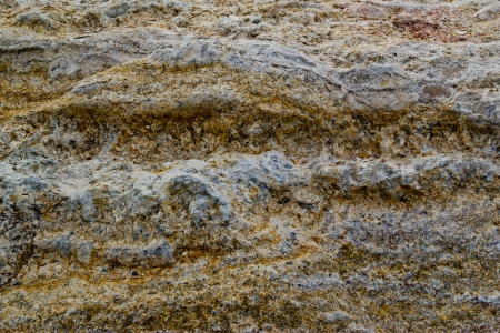 seashore stone , at bangsean  beach ,の写真素材