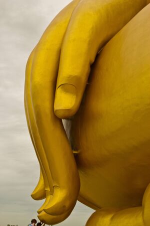 Hand of God at  at wat mungの写真素材