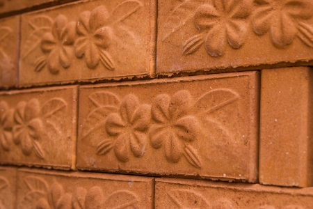 new  wall at thailandの写真素材