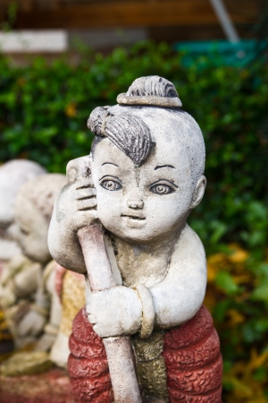 molded baby  figureの写真素材