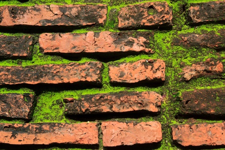 old wall at heritage world Phra Nakhon Si Ayutthaya parkの写真素材