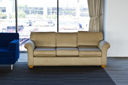 sofa furniture isolated on white backgroundのeditorial素材