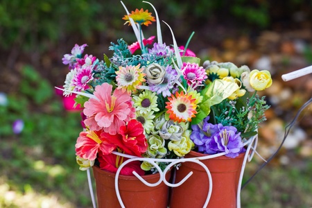 decorative flower at  chonburi thailandの写真素材