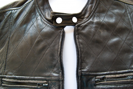 leather jacketの写真素材