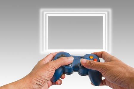 play game with a joystick