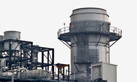 power station at  chonburi thailand