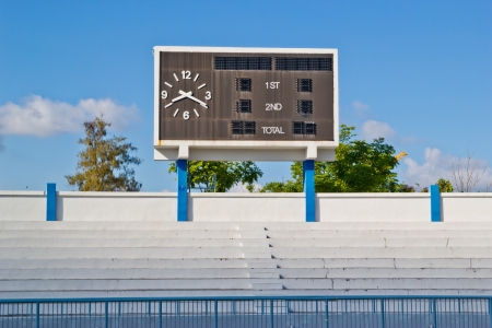 scoreboard,の写真素材