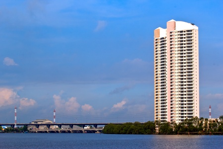 riverside buildingのeditorial素材