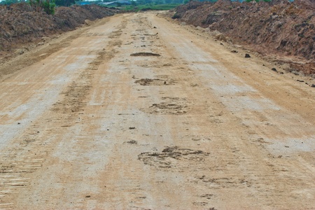 tractor tracesの写真素材