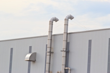 Industrial Chimneysの写真素材