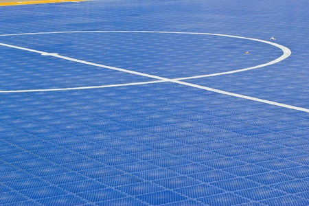 Outdoor futsal field at chon buri thailand
