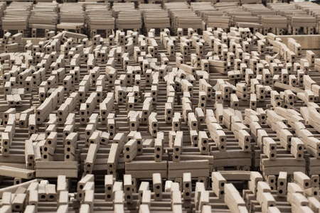 Raw bricksの写真素材