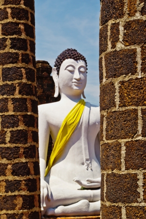 big buddha at thailand.の写真素材