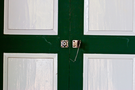 Vintage window on the wall.の写真素材