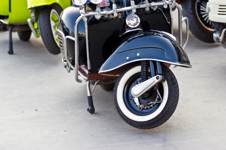 Modern classic scooter at thailandのeditorial素材
