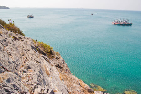 beautiful bay in Thaiの写真素材