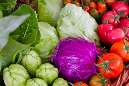 basket of fresh vegetables