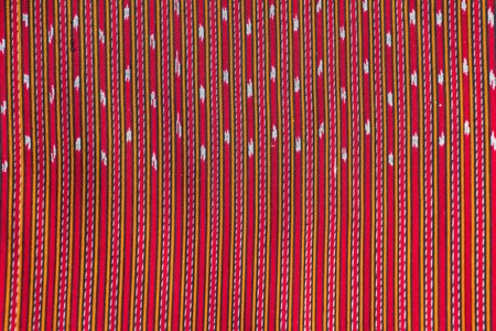 Silk fabric close-up of beautiful texture and multi-colors