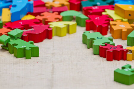 Jigsaw Puzzleの写真素材