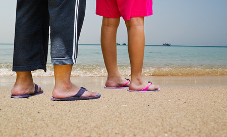 beach and tropical seaの写真素材