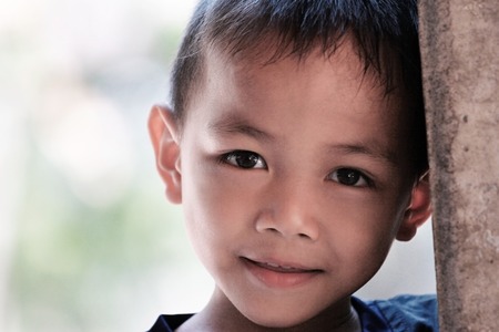 Children stareの写真素材