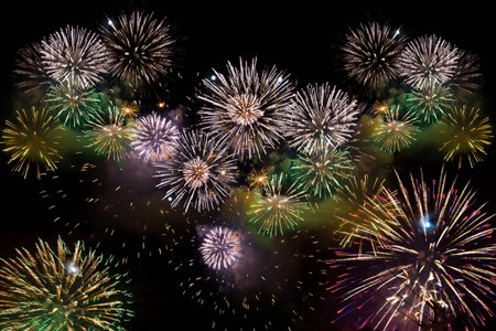 fireworks at thailand