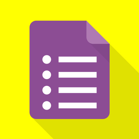 Notepad Icon  Vector Notepad paper Documents Icon  Vector Notepad Icon isolated on yellow background  All in a single layer  EPS 10 vector illustration for design のイラスト素材