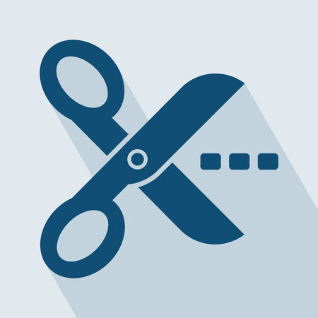 Scissors Icon  Cut Icon  Scissors Symbol のイラスト素材
