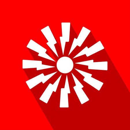 Safety Sign Icon for Poster Sign in Factory. Fire equipment signs vector. Vector Illustration.  Elements for design.のイラスト素材