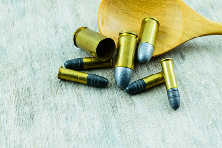 Bullets close upの写真素材