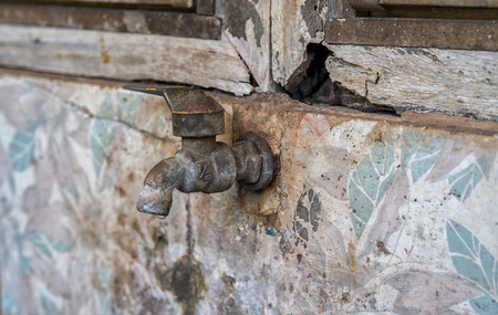 image of old water tapの写真素材