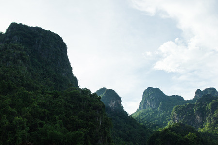 Mountain views, Landscape,Viewpoint on Chiangdow, Northern Chiang Mai Thailand の写真素材